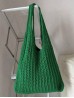 Solid Color Crochet Beach Tote Bag